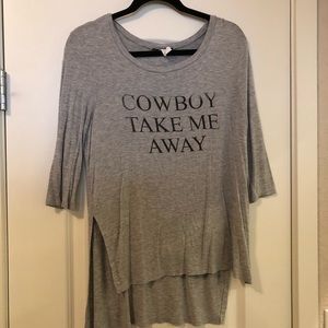 Cowboy Take Me Away Shirt